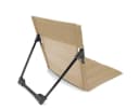 MidGard Klappstuhl Strandsitz Ultraleicht Faltstuhl Beige Bild 1