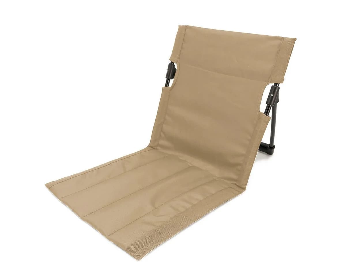 MidGard Klappstuhl Strandsitz Ultraleicht Faltstuhl Beige - Bild 2