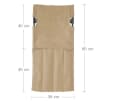 MidGard Klappstuhl Strandsitz Ultraleicht Faltstuhl Beige Bild 5