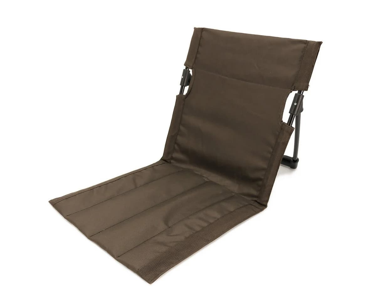 MidGard Klappstuhl Strandsitz Braun Ultraleicht Faltstuhl mit Tasche - Bild 2