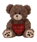 Geschenkestadl Teddybär mit Herz Ich liebe dich 25 cm Bild 2