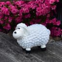 Geschenkestadl Gartenfigur Bunte Schafe Wetterfest Polystone Bild 3