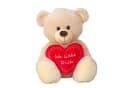 Geschenkestadl Kuscheltier Kuscheliger Teddybär mit Herz Ich liebe dich Bild 2