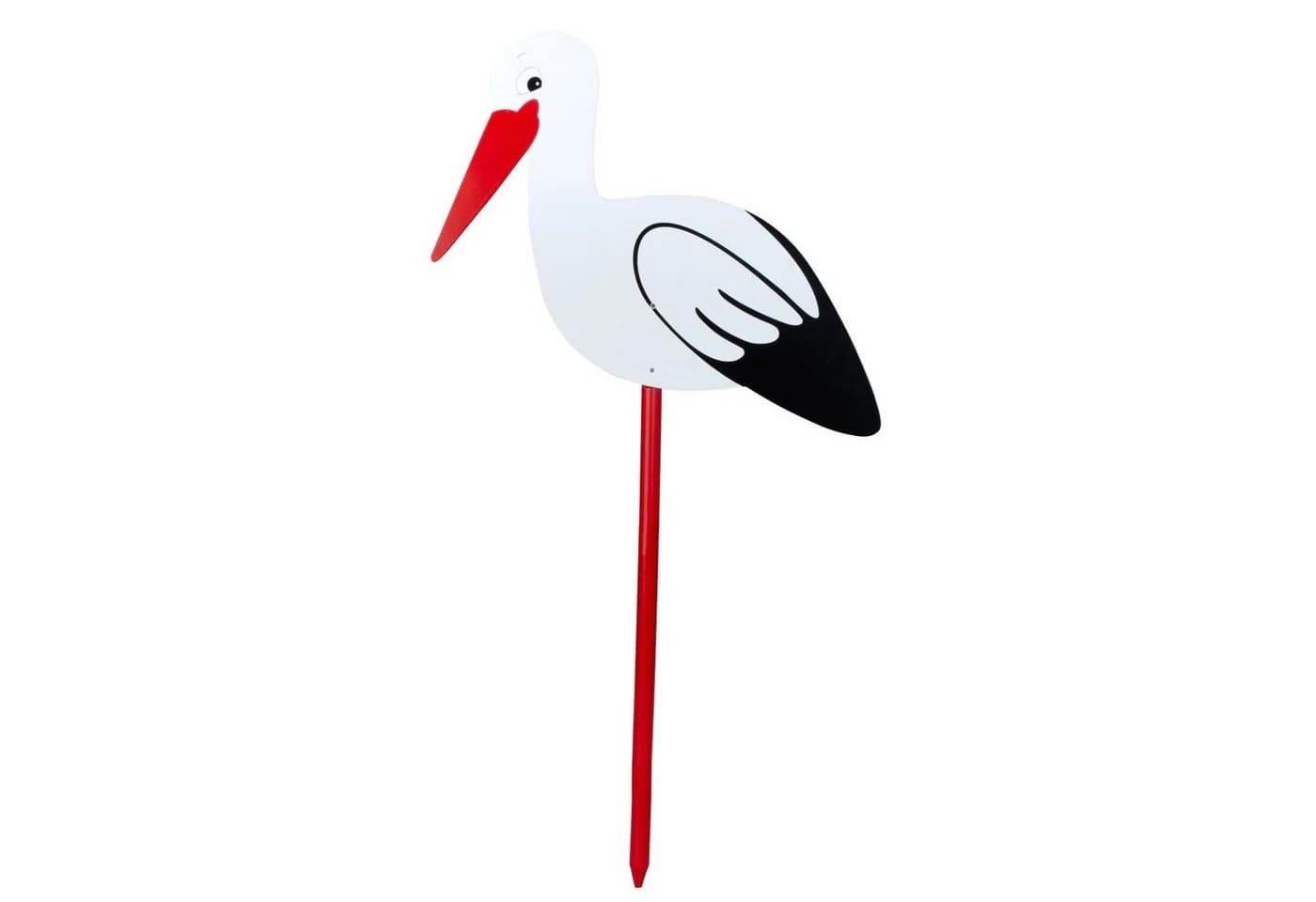 Geschenkestadl Klapperstorch Holz 101 cm - Bild 2