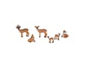 Geschenkestadl Tierfigur Zauberhafte Rehfamilie – detailreiche 6 Rehe für stimmungsvolle Deko Bild 2
