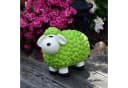 Geschenkestadl Gartenfigur XL Schaf Grün Wetterfest Bild 1