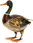Geschenkestadl Tierfigur Ente Metall Dekoration 35cm Bild 1