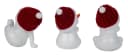 Geschenkestadl Schneemann 3er Set sitzend Polystein Bild 4