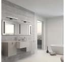 Licht-Trend LED Wandleuchte Asto 90cm IP44 Chrom Silber Bild 1