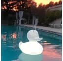 Licht-Trend Schwimmfähige Akku-LED-Leuchte Duck-Duck Weiß Bild 2