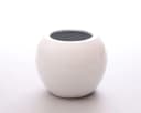 Elegant Einrichten Pflanzkübel Ball Fiberglas Hochglanz-Weiß Bild 2