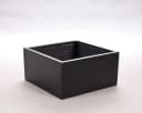 Elegant Einrichten Pflanzkübel Fiberglas Schwarz Matt Bild 2