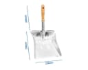 Lantelme Kehrgarnitur Set 2-tlg. Kehrblech Metall Holzgriff & Handfeger Bild 5