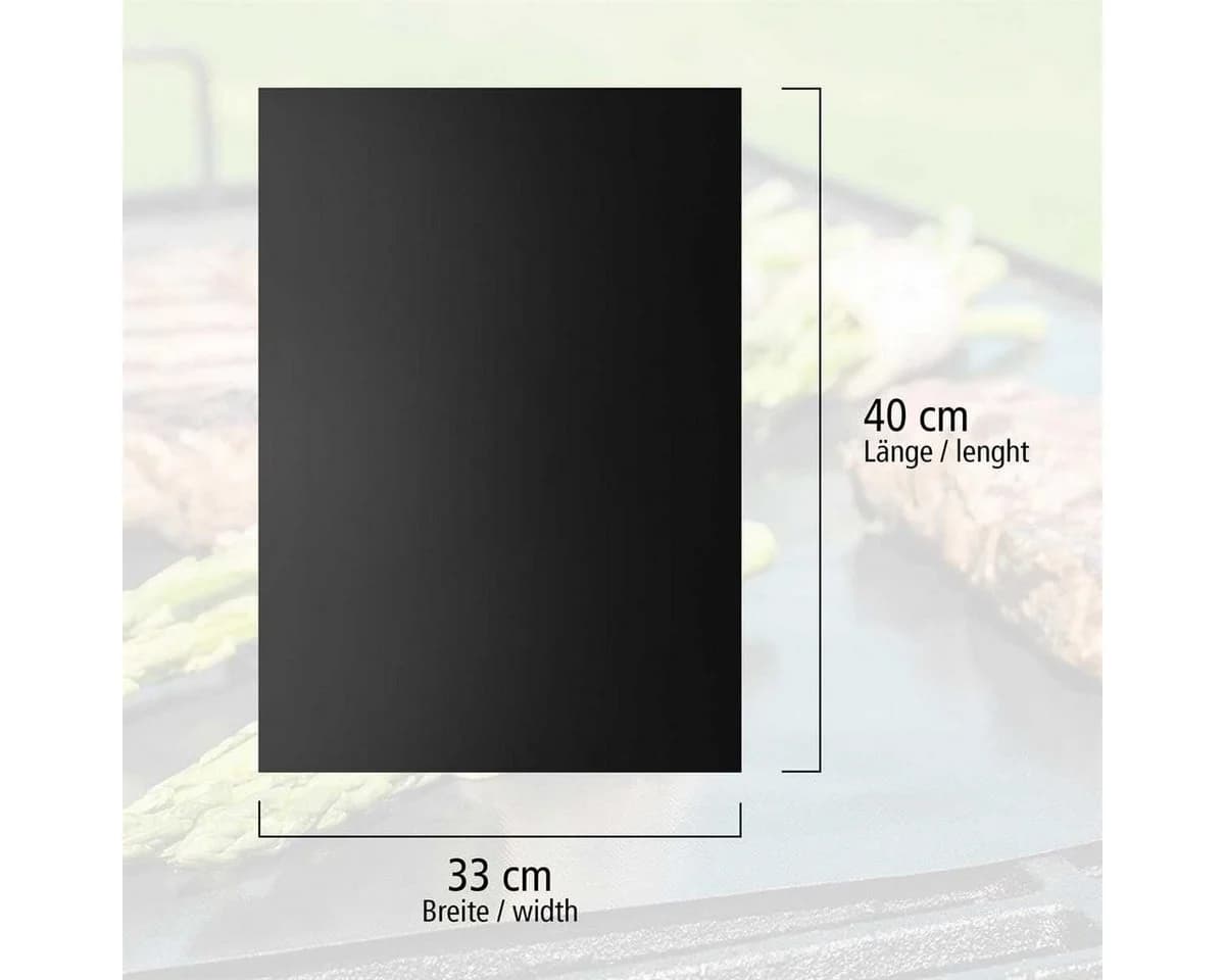 Lantelme Backmatte 2er Set Schwarz Wiederverwendbar - Bild 5