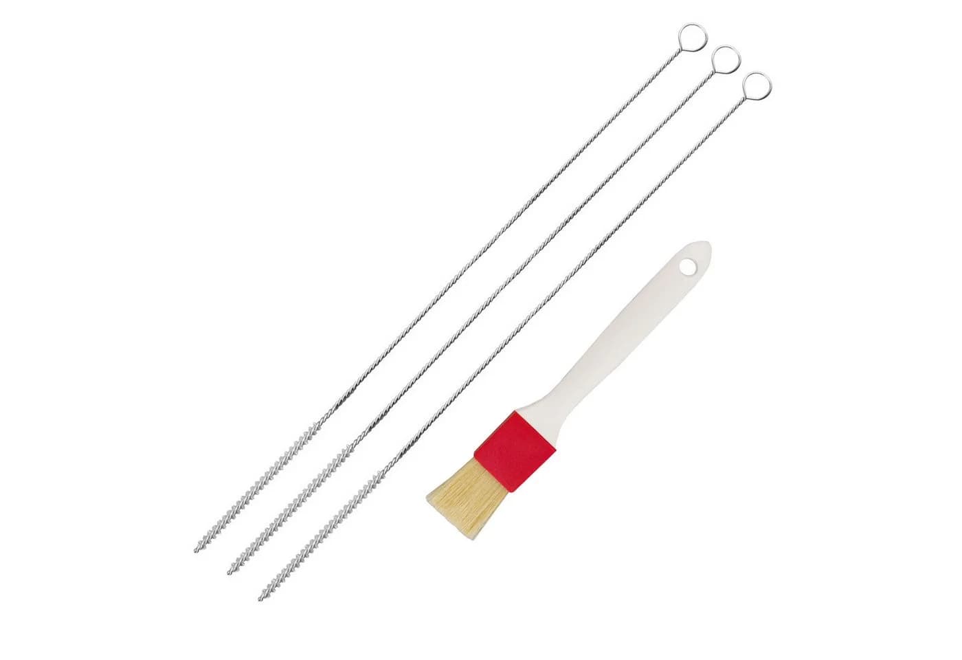 Lantelme Reinigungsbürsten-Set 3mm Milchschlauch 50cm Küchenpinsel - Bild 2