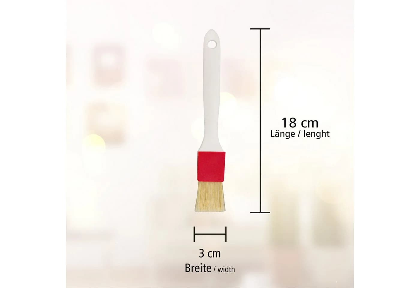 Lantelme Reinigungsbürsten-Set 3mm Milchschlauch 50cm Küchenpinsel - Bild 4