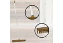 Lantelme Fransenkamm Gold mit Alu Stiel Bild 1