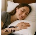Brilliant Schlafkissen 2er Set Microfaser Allergikergeeignet Bild 1