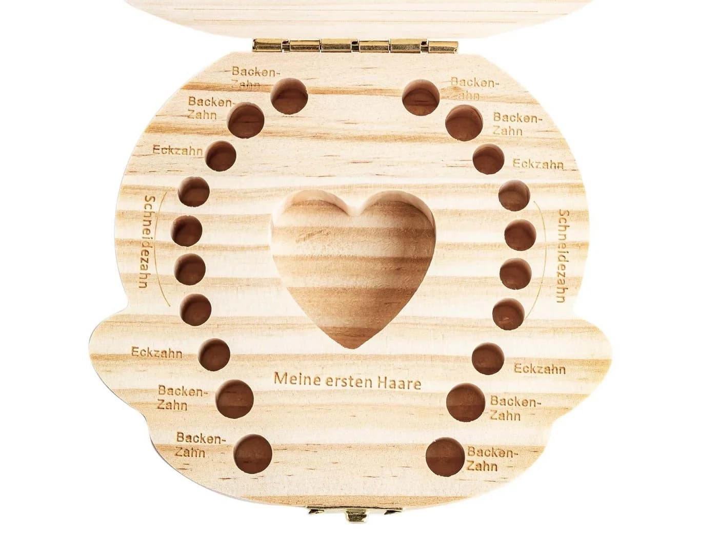 Mel-O-Design Memory Box für Milchzähne und Haare personalisierbar