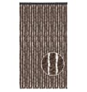 Arsvita Flauschvorhang Insektenschutz Beige/Braun 100x220 cm mit Ösen Bild 2