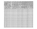 Bestlivings Fadenvorhang Silber Halbtransparent Stangendurchzug Bild 2