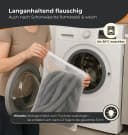 Arsvita Türvorhang Grau Flauschvorhang Insektenschutz mit Ösen Bild 5