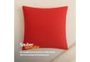 Bestlivings Kissenbezug „Ellen“ Rot 100% Polyester mit Reißverschluss Bild 4