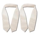 Bestlivings Raffhalter 2-tlg. Beige mit Ösen Bild 2