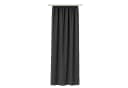 Bestlivings Vorhang Ellen mit Universalband Blickdicht Schwarz Bild 2