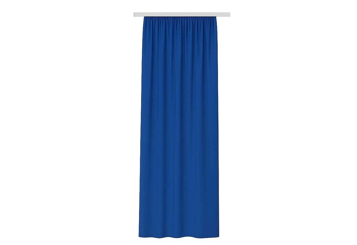 Bestlivings Vorhang Ellen Blickdicht mit Universalband Polyester Blau - Bild 2