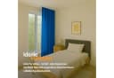 Bestlivings Vorhang Ellen Blickdicht mit Universalband Polyester Blau Bild 4