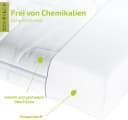KiNDERWELT Babymatratze Schaumkern Comfort 7 cm Weiß Bild 5
