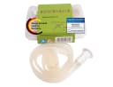 KiNDERWELT Babybadewanne Ablaufschlauch mit Stöpsel, 100 cm, transparent Bild 2