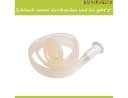 KiNDERWELT Babybadewanne Ablaufschlauch mit Stöpsel, 100 cm, transparent Bild 3
