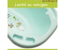 KiNDERWELT Babybadewanne Premium Funny Farm aquamarin XXL Bild 5
