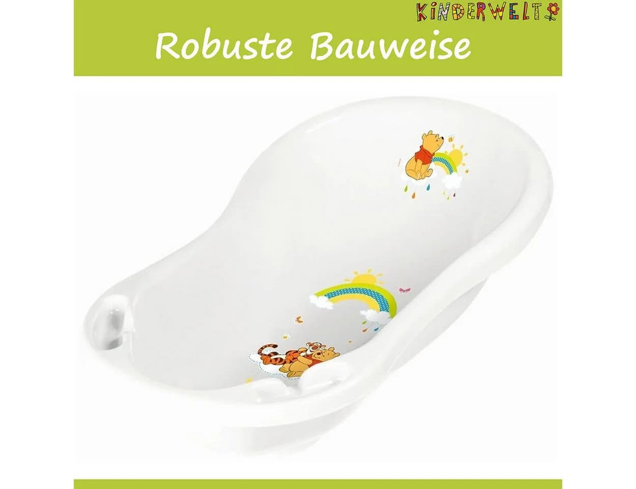 KiNDERWELT Babybadewanne Winnie Puuh 84 cm - Bild 3