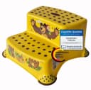 KiNDERWELT Tritthocker Premium Zweistufig Gelb Bild 2