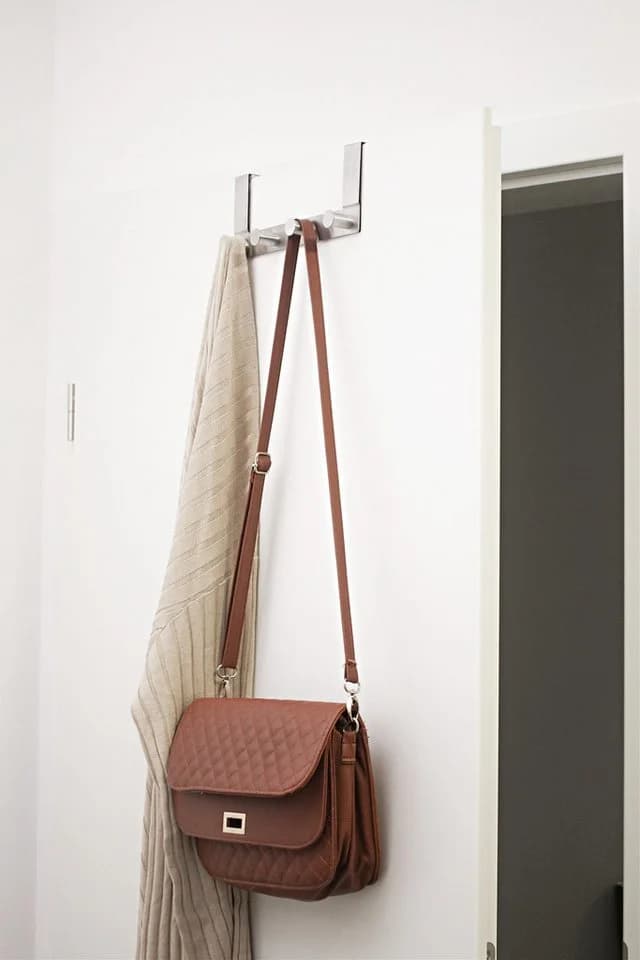 VonBueren Türgarderobe Edelstahl Silber Zum Einhängen - Bild 4
