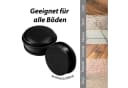 VonBueren Türstopper 4er Set Schwarz Edelstahl Bild 4