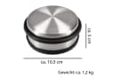 VonBueren Türstopper 4er Set 1,2 kg Edelstahl Bild 1