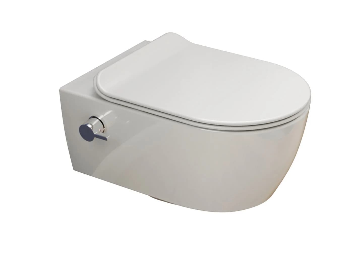 SSWW Dusch-WC wandhängend mit Softclose WC-Sitz Taharet-Set - Bild 2