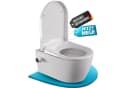 SSWW Dusch-WC wandhängend spülrandlos Softclose Weiss Bild 1