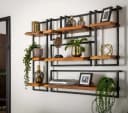 Beauty.Scouts Wandregal Runa Akazienholz Baumstammdesign Bild 1