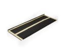Floordirekt Stufenmatte Santiago Schwarz Gummi Bild 3