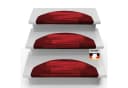 Floordirekt Stufenmatte Via Veneto Halbrund Rot Bild 2