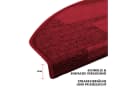 Floordirekt Stufenmatte Via Veneto Halbrund Rot Bild 5
