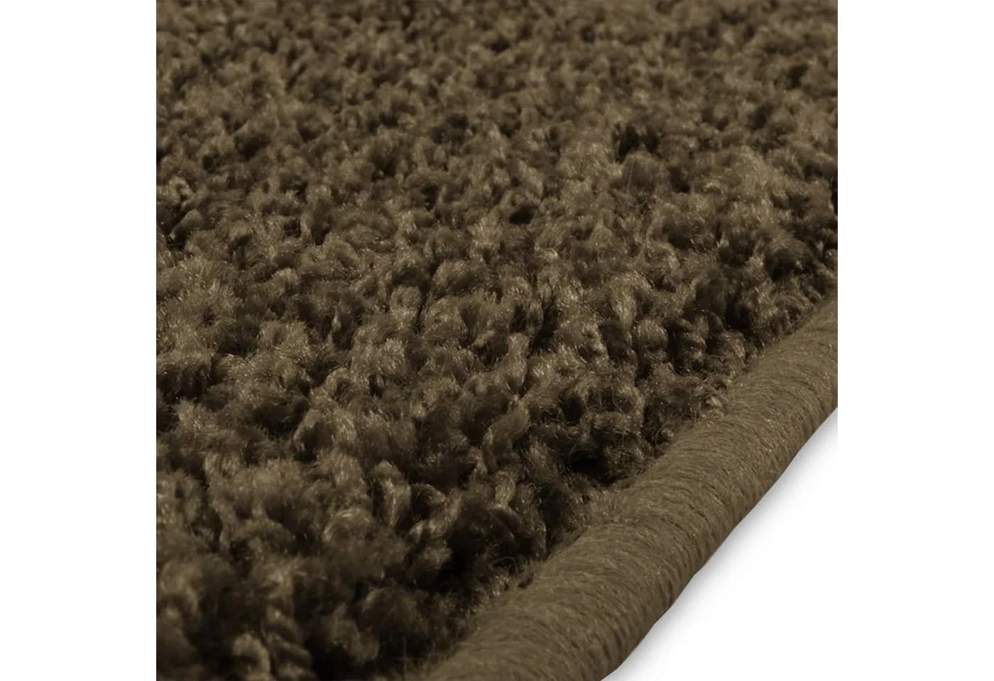 casa pura Hochflor-Bettumrandung Sphinx Shaggy 3-tlg. Braun - Bild 5
