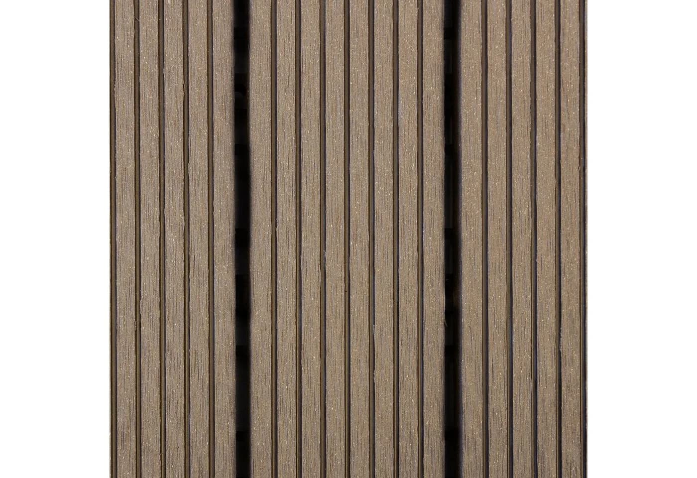casa pura Klickfliese WPC Royal Dunkelbraun 30x30 cm mit Drainage - Bild 4