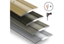 Floordirekt Übergangsprofil Firm C-Form Aluminium Gold Bild 5
