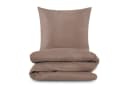 TRENDBUY24 Bettwäsche Garnitur Mikrofaser Beige 2-tlg. Bild 2